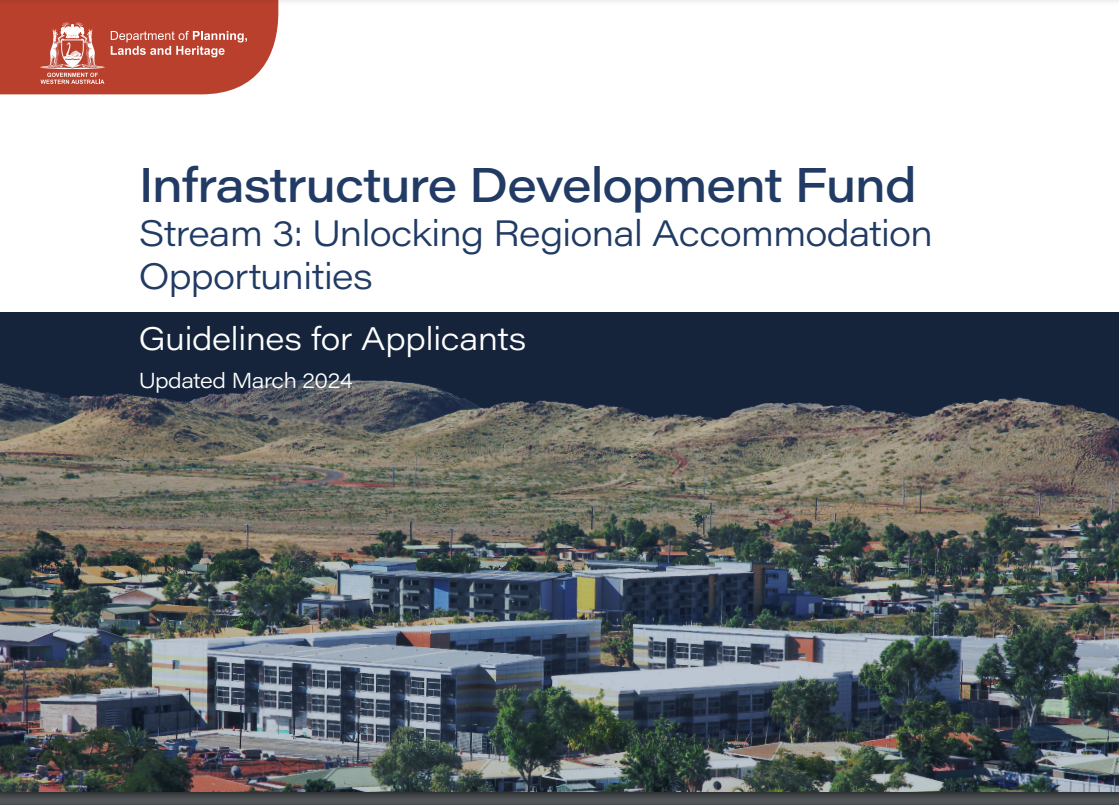 Infrastructure Development Fund Stream 3