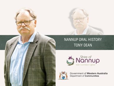 👉 Listen in as Tony brings Nannup’s past to life, one cream run, railway tale, and family story at a time Image