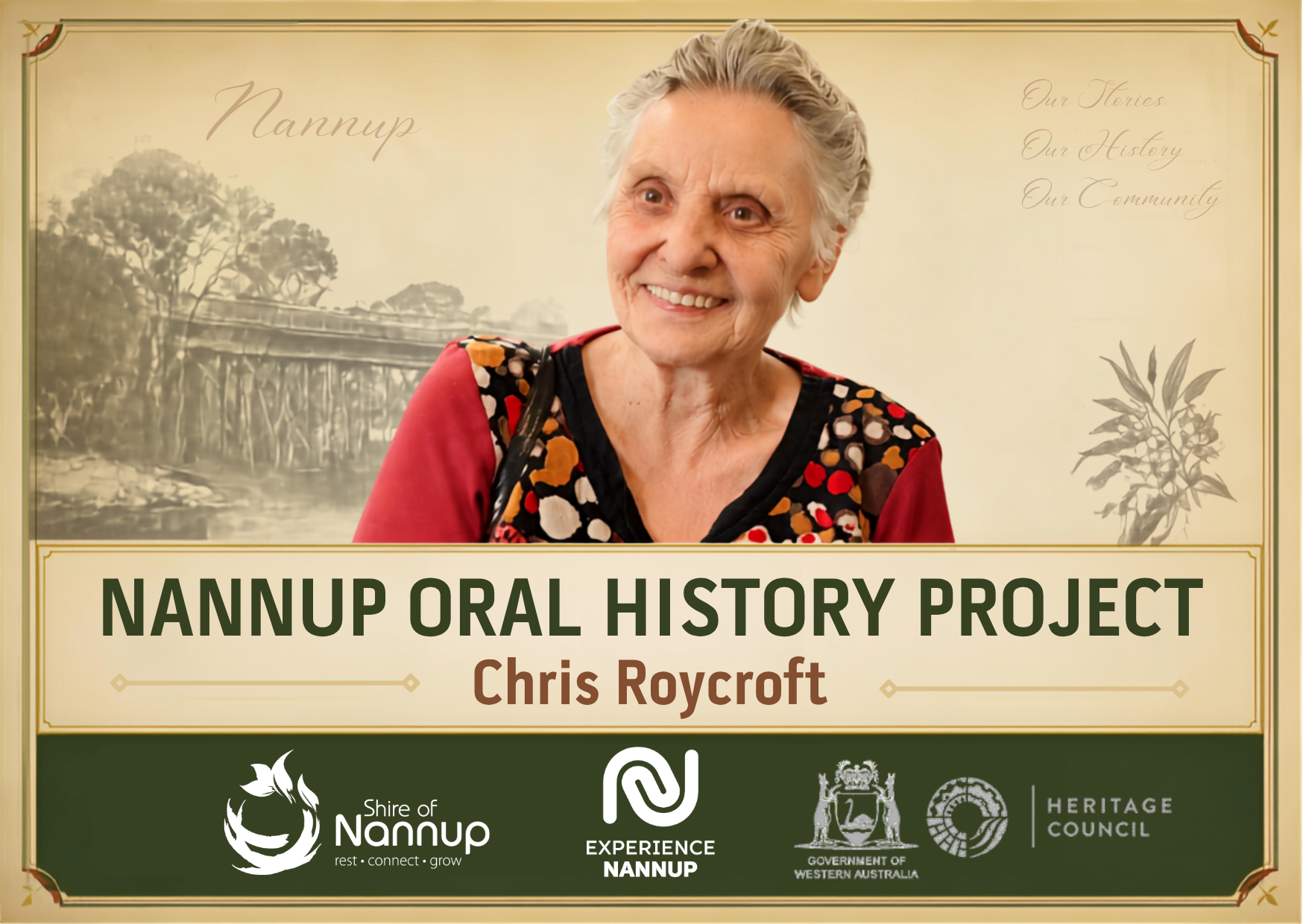 👉 From Ireland to Nannup, discover Chris's remarkable community story. Image