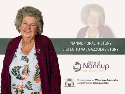 👉 Tune in to hear Val’s vivid reflection of life in Nannup Image