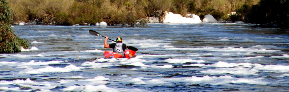 Picture: Canoeing on the Blackwood