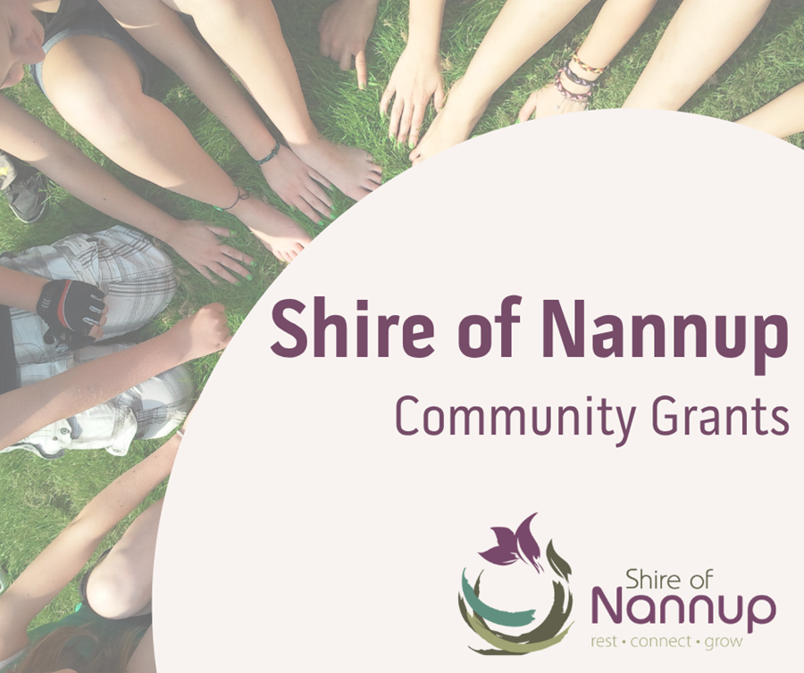 Photo: Round 1 of the Shire of Nannup Community Grants Program 2026–2027 is now open for applications!