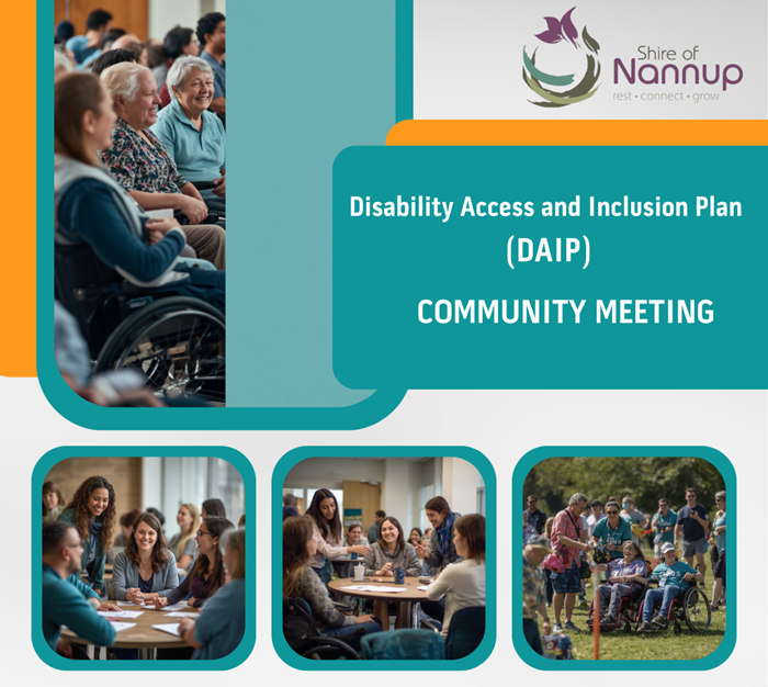 Image: Disability Access and Inclusion Plan (DAIP) Community Meeting