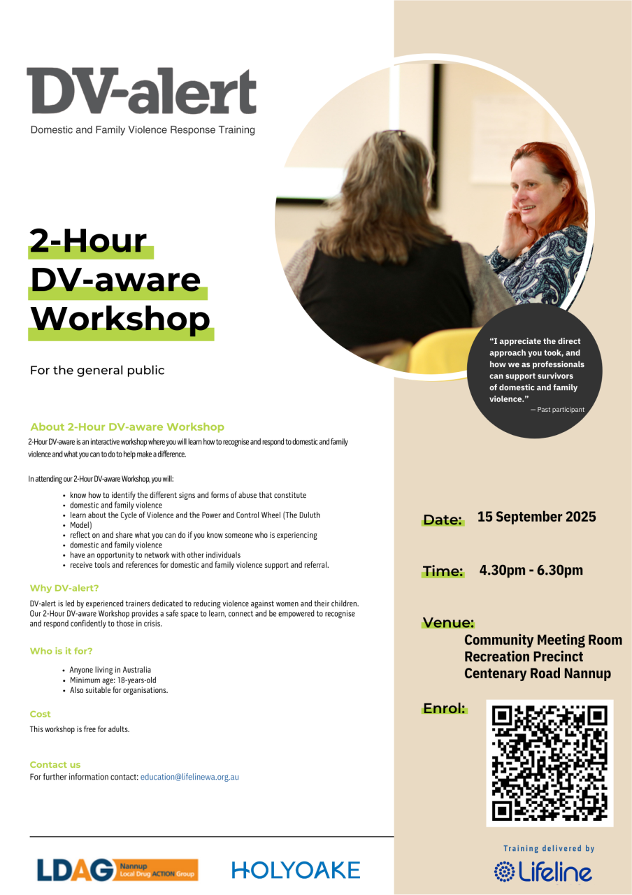 DV AWARE WORKSHOP
