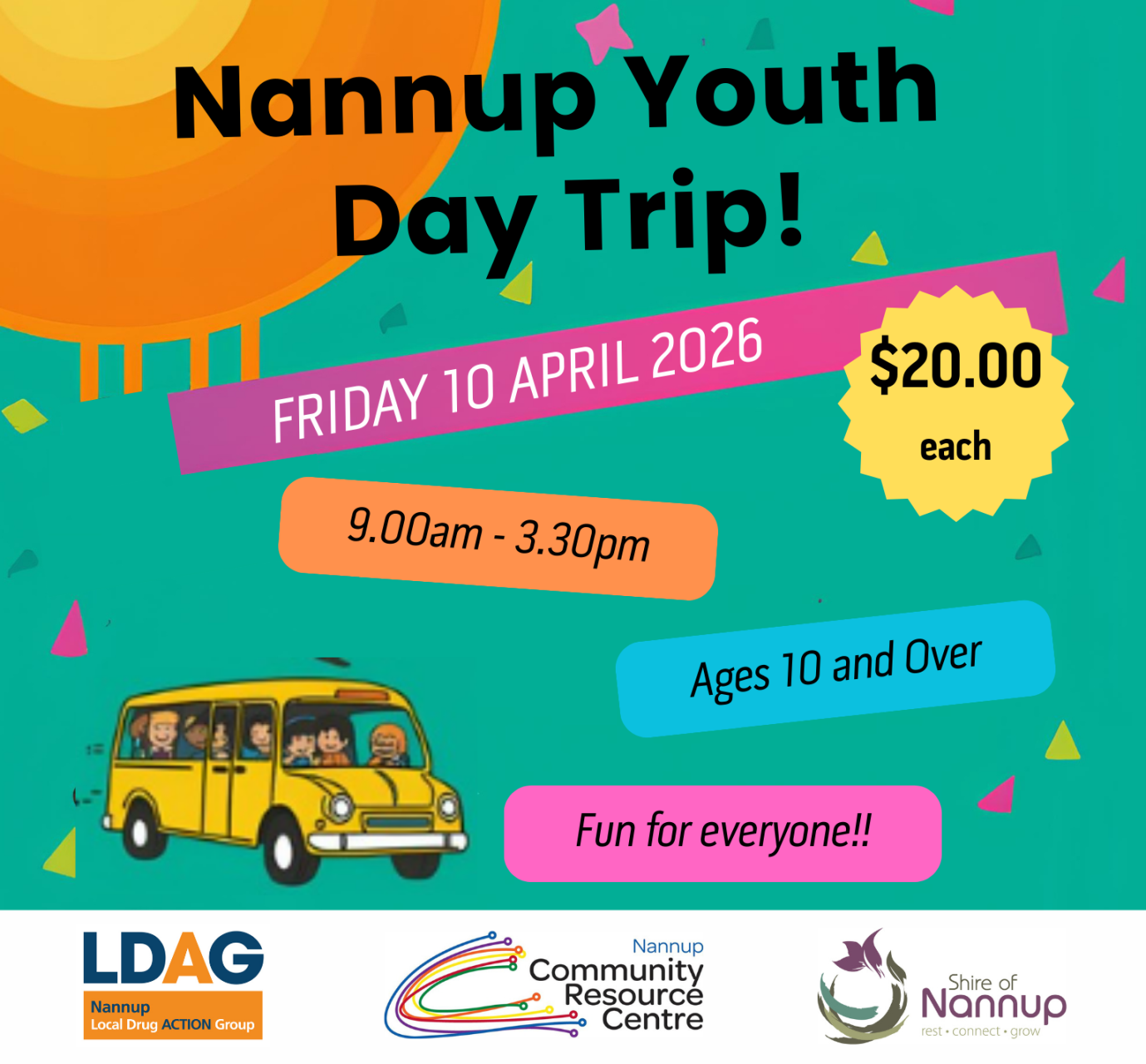 Nannup Youth Day Bus Trip