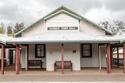 Image: Nannup Town Hall — Restoration Works