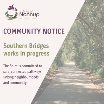 Image: Community Update – Southern Bridges Shared Path Project