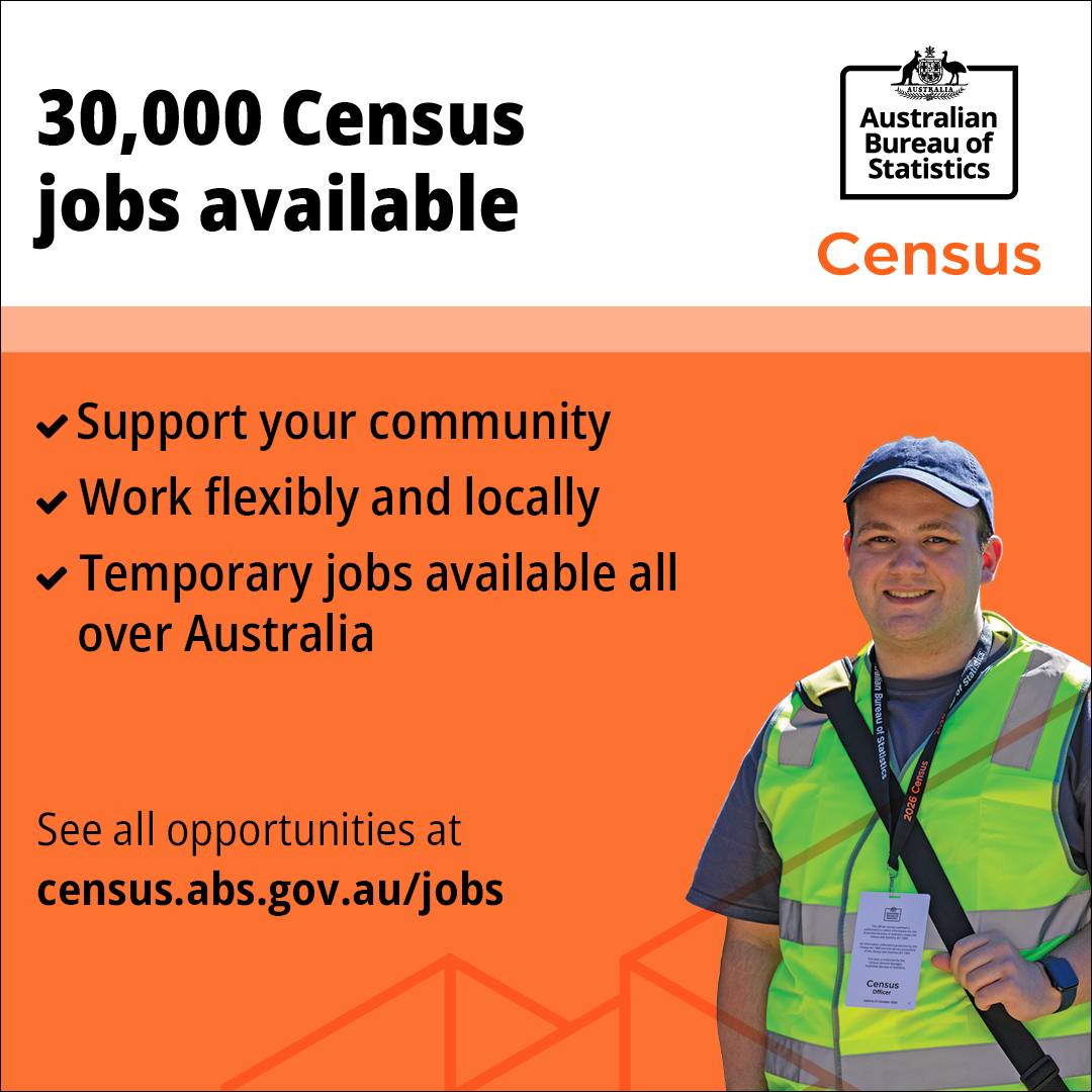 Census work opportunities in Nannup