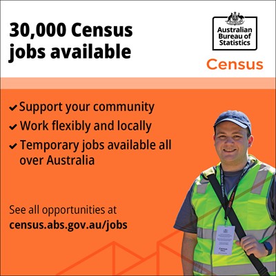 Image: Census work opportunities in Nannup