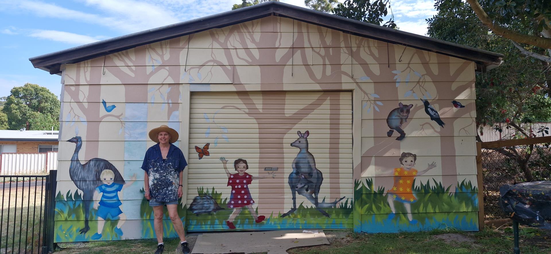 Nature Playground and Community Mural