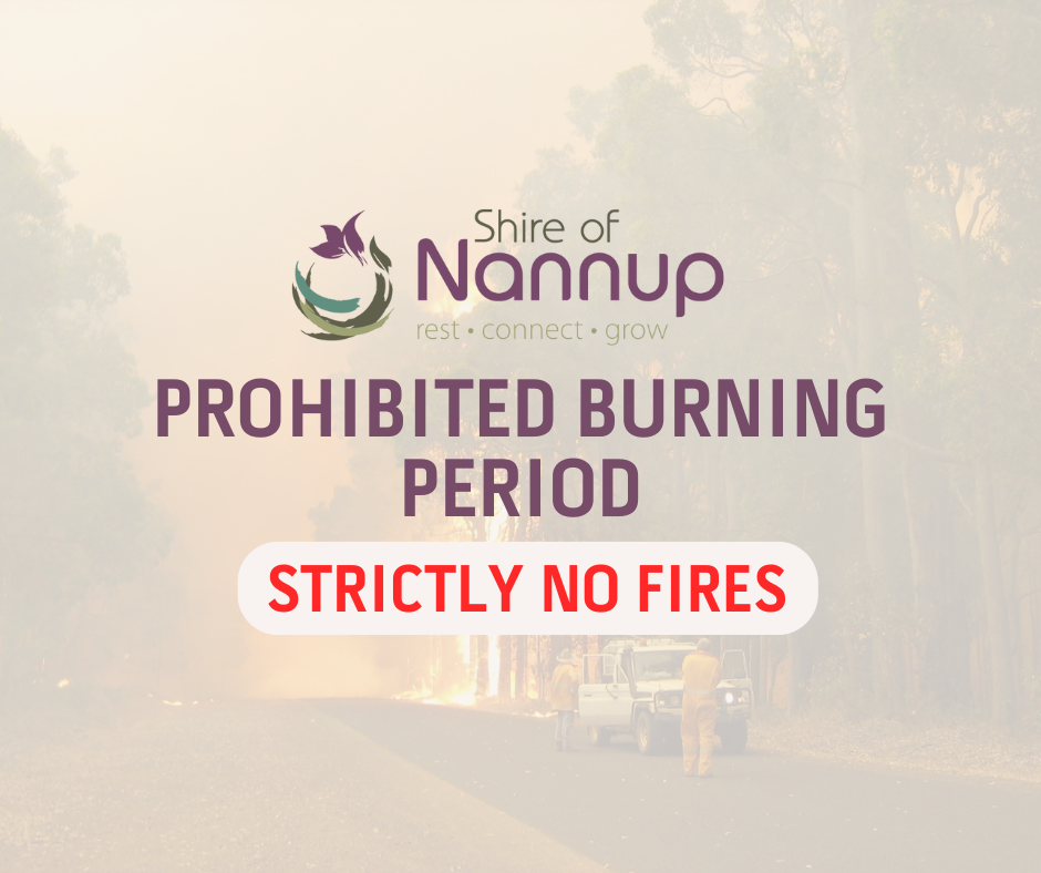Prohibited Burn Period and Staying Informed and Safe this Summer