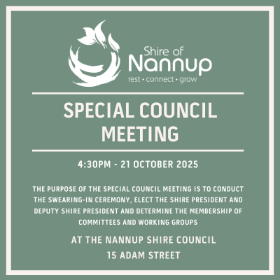 Special Council Meeting