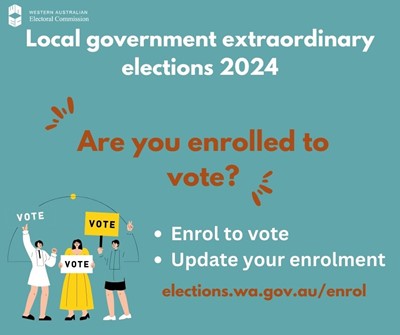 Image: LOCAL GOVERNMENT EXTRAORDINARY ELECTION - CLOSE OF ENROLMENTS