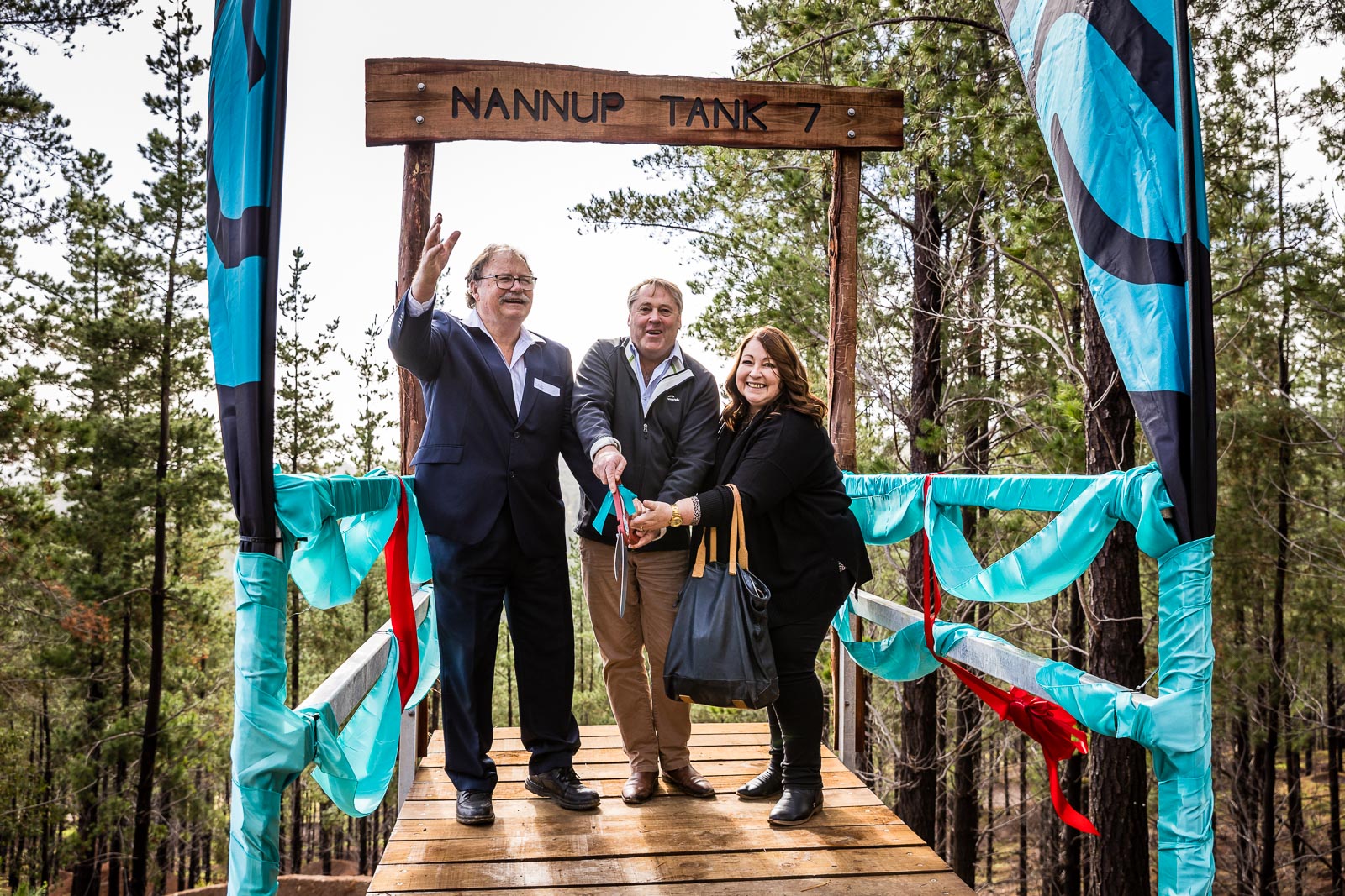 Nannup Tank 7 Mountain Bike Park officially opens.