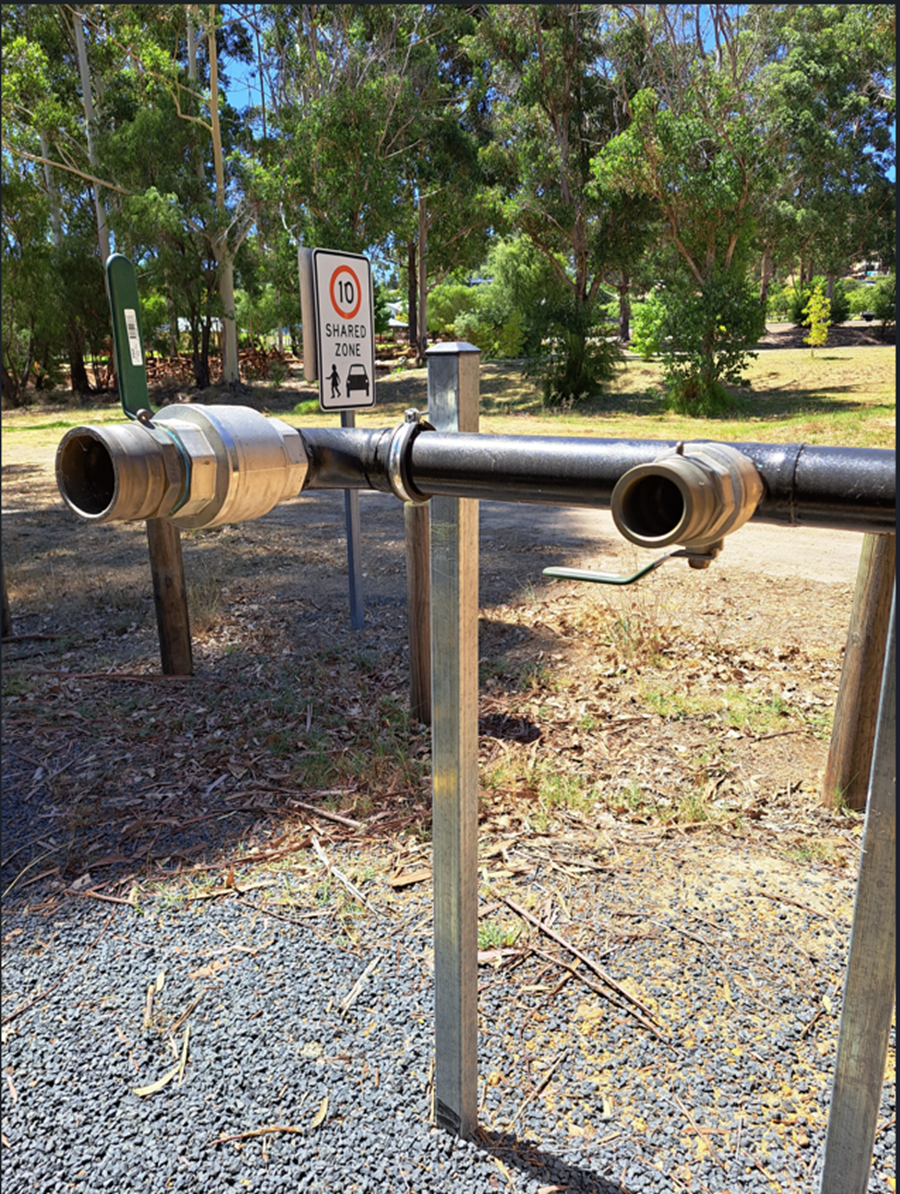 Photo: Nannup Water Standpipe Out of Order